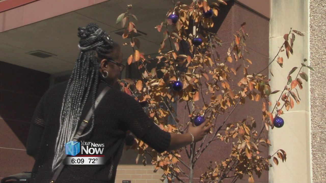 Tree planted to bring awareness of domestic abuse in our community